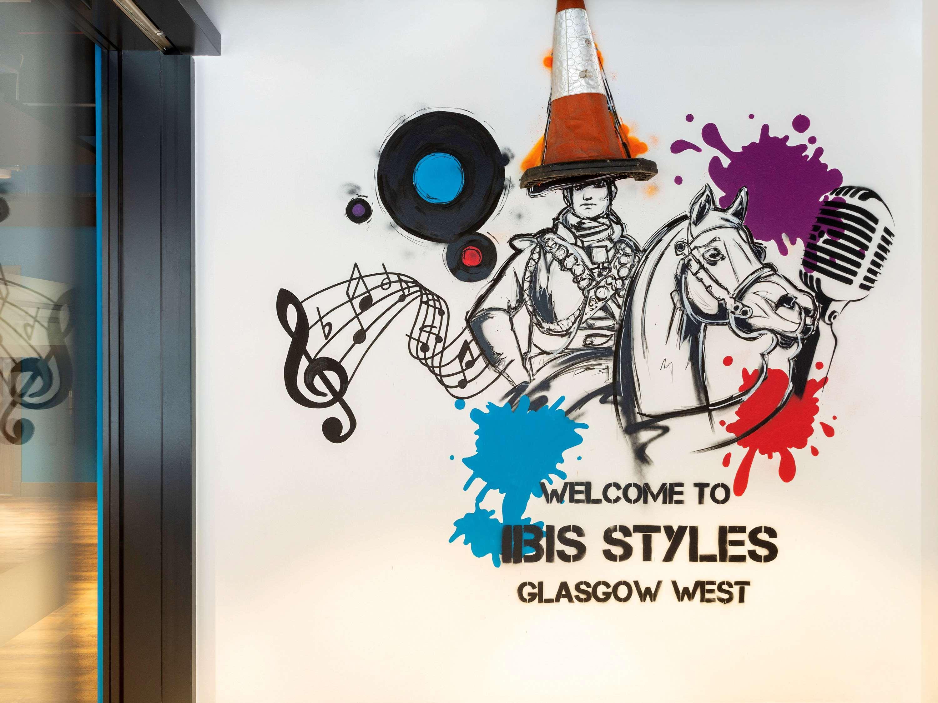 Ibis Styles Glasgow Central Bagian luar foto