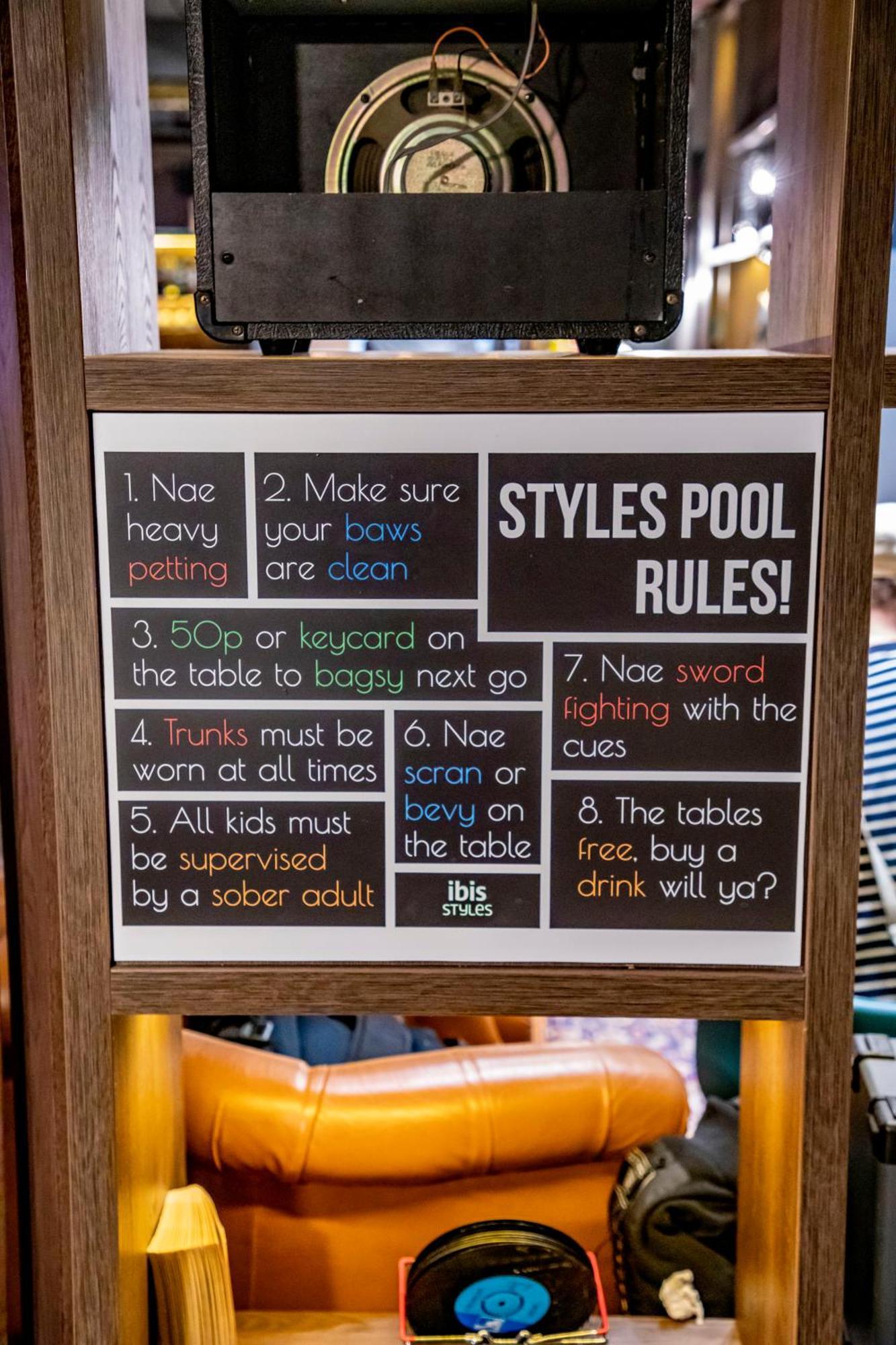 Ibis Styles Glasgow Central Bagian luar foto
